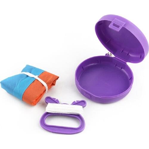 Soft Kite Childrens Colorful Mini Pocket Kite Foldable Easy Flying For Kids Outdoor Fun Sports Software Kite Flying Toy