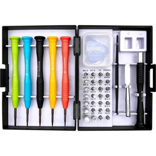 Precision Screwdriver Set 40 In 1 Repair Opening Pry Tools Screwdriver Kit Tool with Case for Repair Watch Jewlery Phone