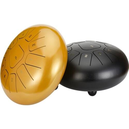 Steel Tongue drum 12 inch 11 tones Ethereal drum handpan drum Tang drum Beginners musical instrument Percussion Lovers Gift