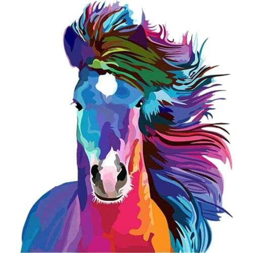 13cm x 11.1cm for Horse Fashion Car Stickers and Decals Suitable for SUV Waterproof Windshield Refrigerato