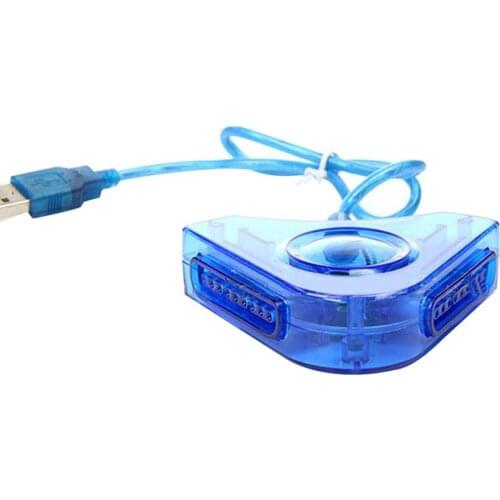 Triangular Adapter With Cable USB Adapter Game Controller Converter Head Cable For Ps2 Handle With Cable