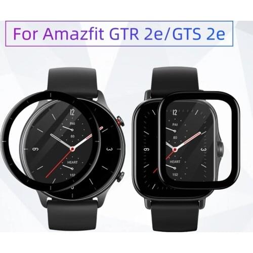 Soft Fibre Glass Film Cover For Amazfit GTR 2/GTS 2 GTR 2e/GTS 2e Bip U/Bip U Pro GTS2 Mini GTR2/GTS2 Screen Protector Case