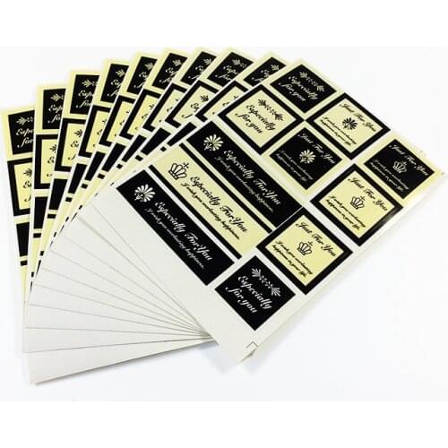 110Pcs/lot "Especially For you" Series Kraft Seal Sticker Kraft Paper Material Stick DIY Multifunction Gift Stickers