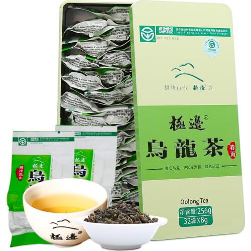 2020 Jibian High Mountain Tea Yunnan TENG CHONG Chinese "Spring Rain" Fresh Oolong Box Tea Helps Digestion Gift Packing 256g