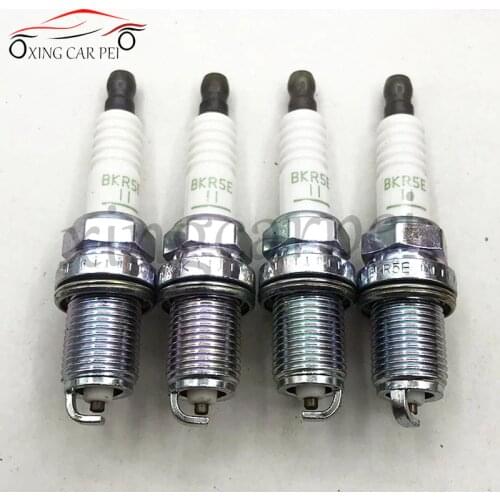 BKR5E-11 6953 4pcs Normal Spark Plug For Hyundai For Toyota Mazda Suzuki For Mitsubishi For Jaguar BKR5E11 BKR5E 11 BKR5E11-6953