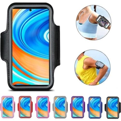 Sports Running Arm band Bracelet Bag Case for Phone on Hand for Redmi Note 7 8 9 Pro 9s 8T Samsung A71 A51 A41 A31 A70 A50 A40