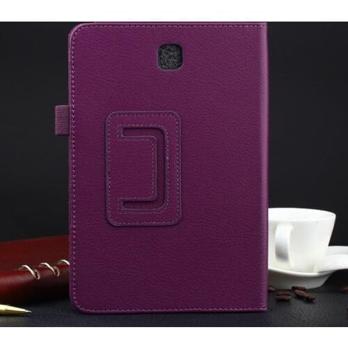 Tablet Case for Samsung Galaxy Tab S2 8.0 inch SM-T710 T715C T715 Stand Fold Leather PU Clear Protective Back Cover