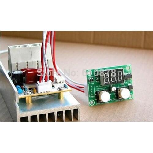 Free shipping, AC 220VFree ship, 10000W Digital SCR Voltage Regulator Speed Control Dimmers Temperature Thermostat