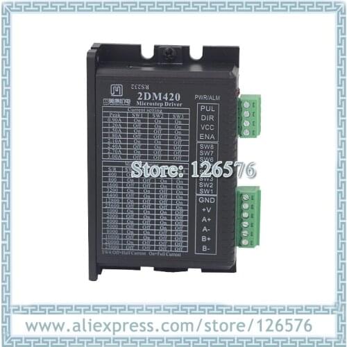 JMC hybrid 2 phase stepper Motor driver 2DM420 DC18V-36V CNC Router driver motor drive