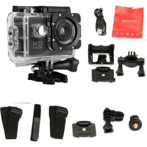 HD 1080P 32GB Outdoor Sports Camera Action Camcorder Camera Mini DV Video Camera 12MP Waterproof Mini DV Video Camera