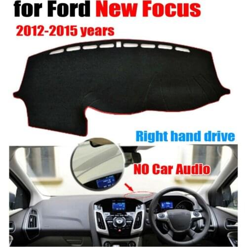 Car dashboard covers mat for Ford New Focus 2012-2015 Low configuration Right hand drive dashmat pad dash cover auto accessories