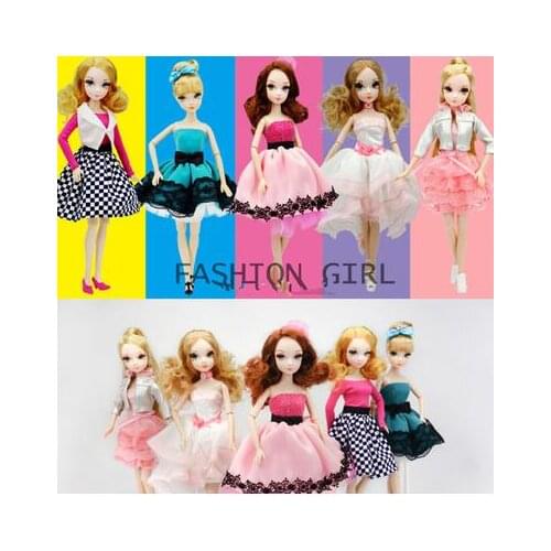 New Fantasy 3D Eyes Kurhn Dolls For Girls Princess Jointed Dolls Children Toy Kids Gifts For Girls Toys