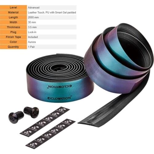 Laser Color Professional Cycling Road Bike Bar Tape TOP Quality EVA PU Bicycle Handlebar Tape Soft Anti-Vibration Wrap
