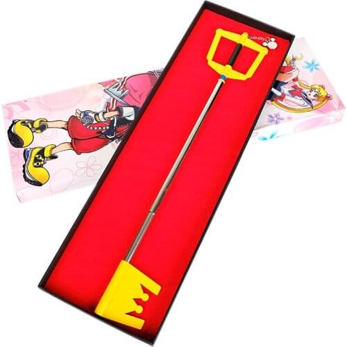 Sora Heartless Giant Key Figure weapon prop Cosplay Big Key 54cm adjustable for Gift