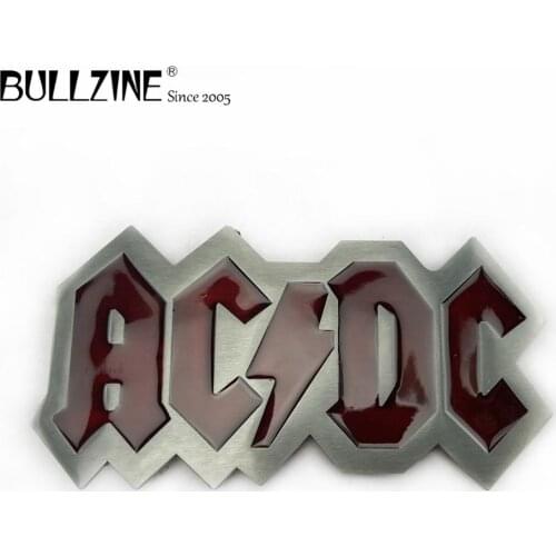 The Bullzine wholesale Fashion belt buckle with pewter finish FP-01985 suitable for 4cm width snap on belt