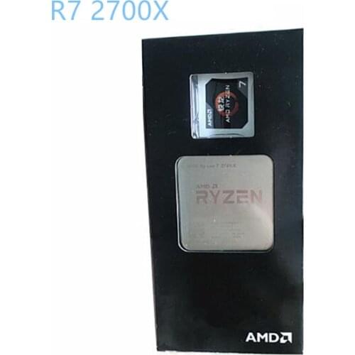 AMD Ryzen 7 2700X R7 2700X 3.7 GHz Eight-Core Sinteen-Thread CPU Processor L2 4M L3 16M 105W Socket AM4