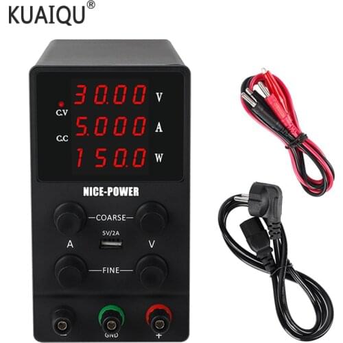 30V 5A Adjustable USB DC Laboratory 30V 10A 300W Regulated Power Supply 120V 3A Voltage Regulator Stabilizer Switching 60V5A