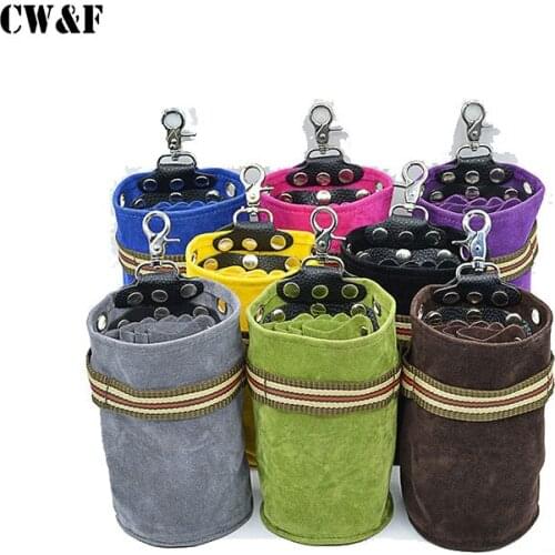 Hot hair stylist scissors bucket bag hairdressing kit pet haircut scissors pockets