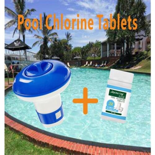 100Pcs Pool Chlorine Tablets Swimming Cleaning Pills Cartoon Animal Chlorine Floater Granules Chemistry Disinfection For Pools