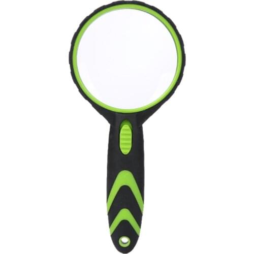 Magnifying Glass 10X Handheld Reading Magnifier for Seniors Kids with LED Lights