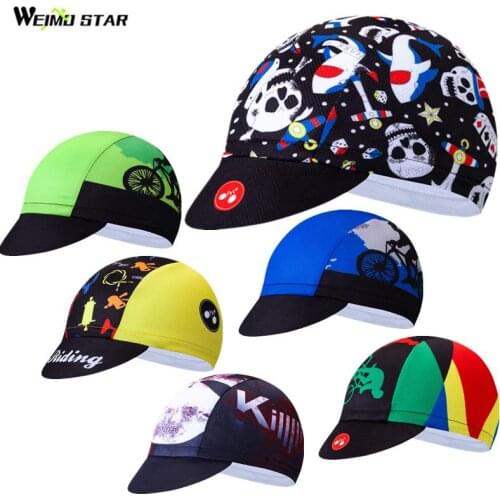 Weimostar Quality Cycling Cap Sports bandana men women Road Bike Helmet Hat Summer Breathable Bicycle Cap Team Cycling Headband