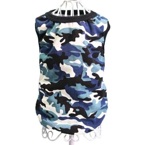 Fashion Camouflage Vest For Dog Large Summer Clothes For Dogs Summer Outfit Large Dog Vest Ccessories Apparel Costumes Casual