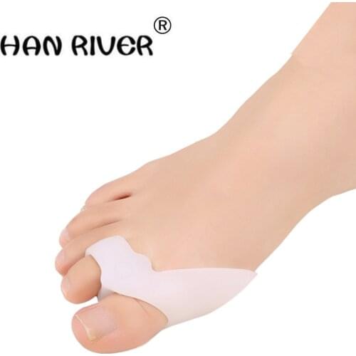 1Pair=2pcs New Fashion Feet Care Hallux Valgus Tool Care Corrector Thumb Braces & Supports Toe Separators Bunions Care