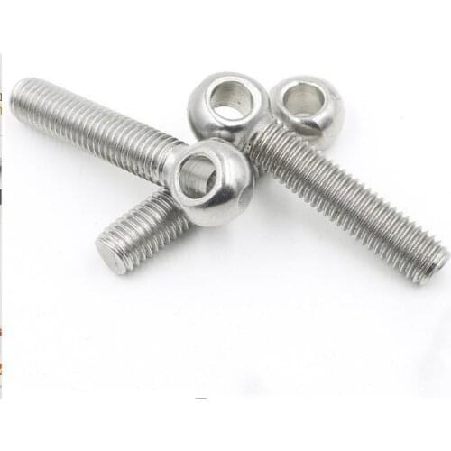 1pcs M14 stainless steel fixed ring closed joint screws home decoration bolts 85mm-120mm length