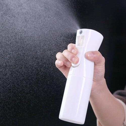 200/300ml Portable Empty Spray Disinfectant Bottles Atomizer Eco-friendly Spray Refillable Bottle Container For Hair Salon