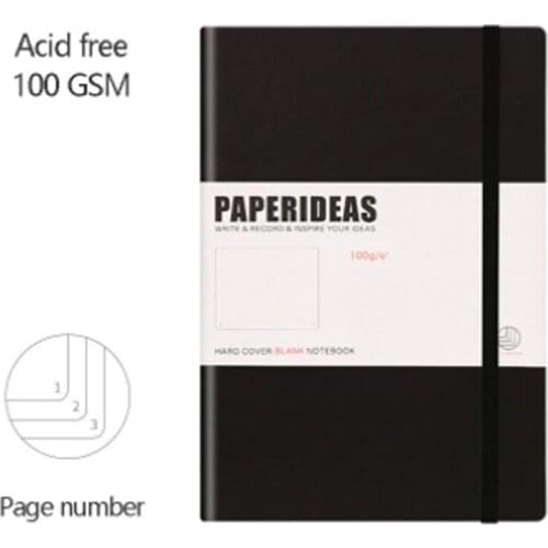 2021 Hardcover Bullet notebook journal A5 Acid free 100 GSM Diary Dotted/lined/grid inner 94 sheets Planner School Office Supply