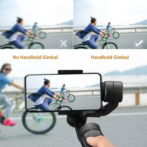 3 Axis Smartphone Gimbal Camera H4 Handheld Focus Fluxo Stabilizer for iPhone Plus Huawei Samsung smartphone PTZ action Camear