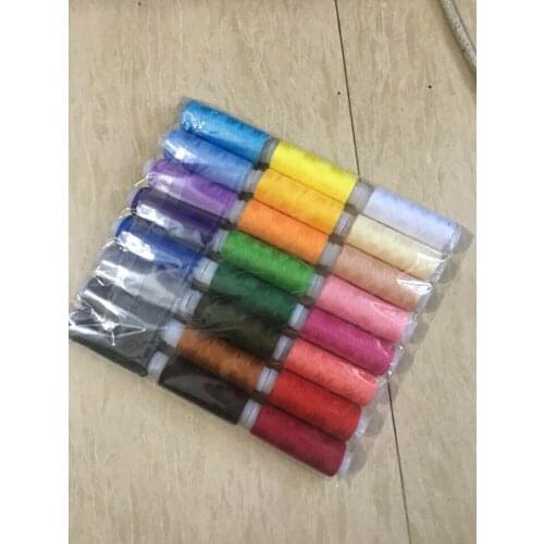 60 different colors sewing thread 250 yards each as DIY sewing thread kit for hand sewing or machine sewing thread + 30 colors