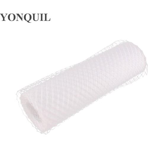 White Or 12 colors 18"(45CM) Russian Veils Millinery Hat Veil DIY Hair Accessories For Bride Mesh 10Yard/Lot v45-01