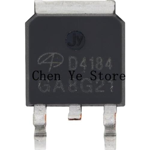 Free Shipping10PCS 100% New AOD4184L TO-252 40V/50A D4184 MOSFET IC