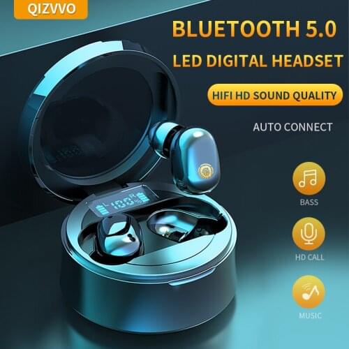 Wireless Headphones TWS Bluetooth Earphones with Microphones Sports Waterproof Headsets Touch Control Wireless Earbuds For Phone