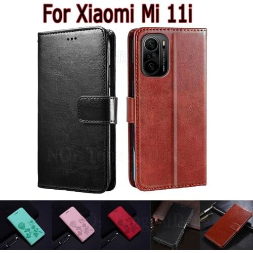 Case For Xiaomi Mi 11i Cover Phone Protective Shell Funda Xiami Mi 11i Case Flip Wallet Stand Leather Book Etui Hoesje Coque Bag