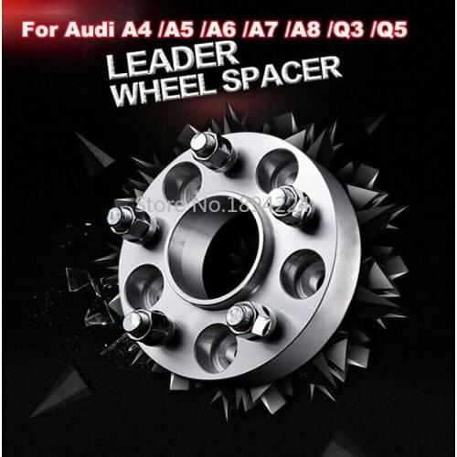 For Audi A4 /A5 Wheel Spacers Wheel Adapters 5x112 mm Center Bore 66.6 mm 2pcs