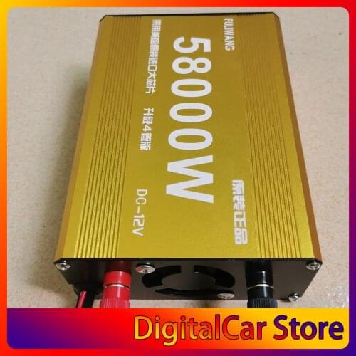 4 Tubes 5800W DC12V Electric Ultrasonic Inverter Electro High Power Inverter smart pulse Waterproof Short-circuit protection