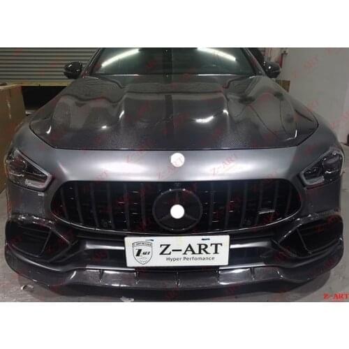 Z-ART for AMG GT50 carbon fiber engine bonnet for AMG GT53 carbon fiber engine cover for AMG GT 4 door carbon fiber engine cap