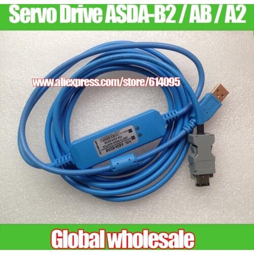 1pcs Servo Drive ASDA-B2 / AB / A2 programming cable for Delta / data download cable for Delta Electronic Data Systems