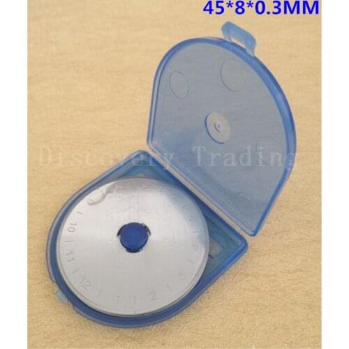 Amazon hot sell Newest 500-45mm Rotary Cutter Blades SKS-7 Compatible with most major brands including Olfa, Truecut