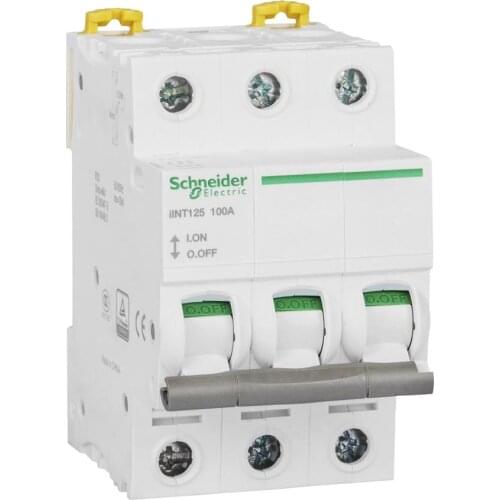 Original Export IINT125 Isolation Switch , 3P , Rated Working Current 100A 400VAC 50/60H 5kAswitch -Disconnector Alone A9S68391