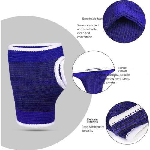 Autumn And Winter Hand Warmer Wrist Guard Fitness Equipment Barbell Dumbbell Palm Pad Fingerless Exercise Sport Safety Gloves