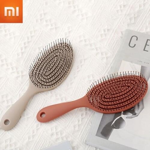 Xiaomi Xinzhi Relaxing Elastic Massage Comb Portable Hair Brush Anti-static Magic Brushes Massage Brush Head Massage Comb