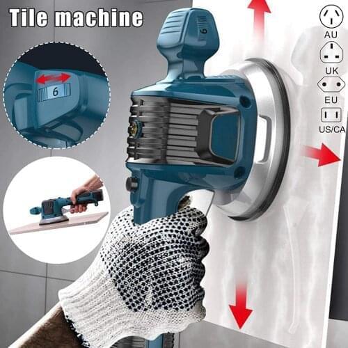Tile Vibrator Tiling Machine for 120x120cm Tiles Floor EU Laying Ceramic Tile Tiler Tiling Machine Automatic Tile Leveling Tool