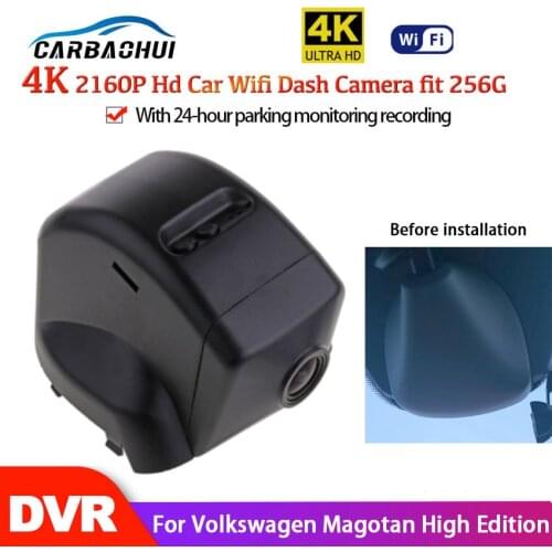 Dash cam 4K Car DVR Wifi 24h Parking Monitoring Night Vision Dash camera Special For Volkswagen Magotan High Edition 2015 2016