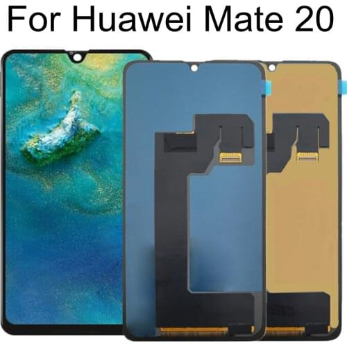 6.53" For Huawei Mate 20 HMA-L09 L29 HMA-TL00 AL00 LCD Display Touch Screen Assembly Replacement Parts For Huawei Mate20 LCD