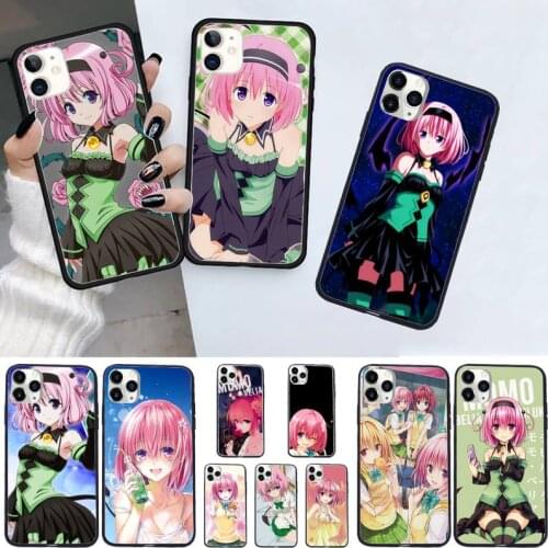 Momo Belia Deviluke to love ru Phone Case for iPhone 11 12 mini pro XS MAX 8 7 6 6S Plus X 5S SE 2020 XR shell