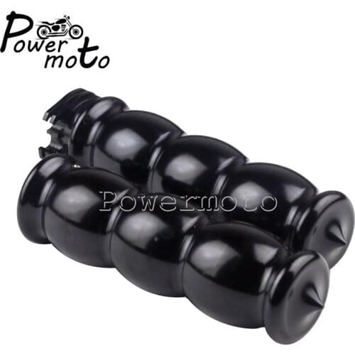 Black Motorcycle CNC Aluminum Ball Handle Bar Grips Spherical Handlebar Grip 1" For Harley Sportster XL 883 1200 Cafe Racer