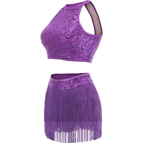 Kids Women Split Body Suit Dance Lace Sleeveless Ballet Suit Crop Top Booty Shorts Gym Leotard Clothing